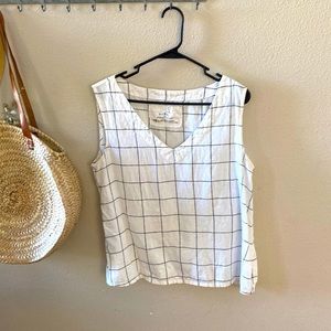 notPERFECTLINEN Vienna tank top